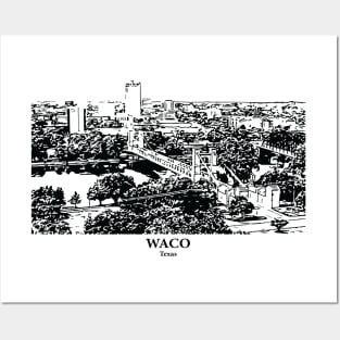 Waco - Texas Posters and Art